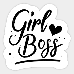 Girl Boss Sticker